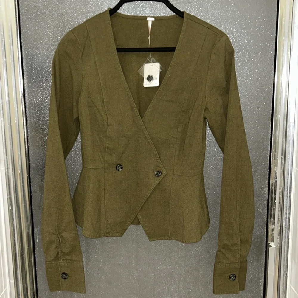Free people city life blouse